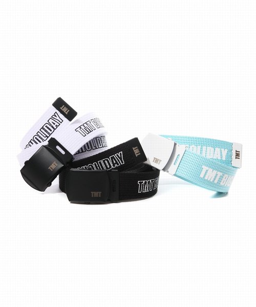 TMT(ティーエムティー)の「RATCHET BELT(TMT BIGHOLIDAY)(ベルト・メンズ・ホワイト/ブラック/サックスブルー・FREE)」の12枚目の写真