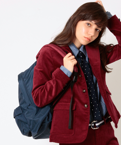 BEAMS BOY（ビームスボーイ）の「【FUDGE5月号掲載】DeMartini×BEAMS BOY / 3カラー デイパック（バックパック/リュック・レディース・ブラック/グレー/ネイビー・ONE SIZE）」の15枚目の写真