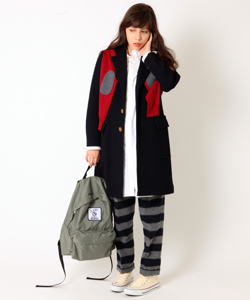 BEAMS BOY（ビームスボーイ）の「【FUDGE5月号掲載】DeMartini×BEAMS BOY / 3カラー デイパック（バックパック/リュック・レディース・ブラック/グレー/ネイビー・ONE SIZE）」の16枚目の写真