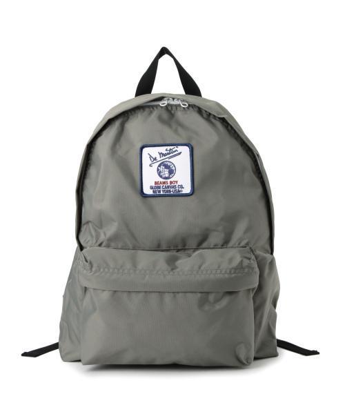 BEAMS BOY（ビームスボーイ）の「【FUDGE5月号掲載】DeMartini×BEAMS BOY / 3カラー デイパック（バックパック/リュック・レディース・ブラック/グレー/ネイビー・ONE SIZE）」の4枚目の写真