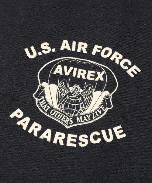 And A（アンドエー）の「AVIREX アヴィレックス / LS USAF PINNAP GIRL ピンナップガールバックプリント長袖Tシャツ / 6193325（Tシャツ/カットソー・メンズ・ホワイト/ブラック/グレー/サックスブルー・MEDIUM/LARGE/X-LARGE/XX-LARGE）」の14枚目の写真