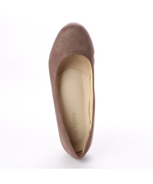 minky me!（ミンキーミー）の「ラウンドトゥローウェッジ走れるキレイめパンプス（パンプス・レディース・スモークグレー/ブラック系その他2/グレー系その他2/ホワイト×ホワイト/ベージュ系その他2/グレー系その他6/クリアイエロー/ブラック系その他3/ブラック系その他・25.5/22/22.5/23/24.5/25/24/23.5/21.5）」の12枚目の写真