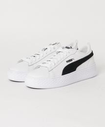 厚底スニーカー PUMA スマッシュ プラットフォームソール 366487