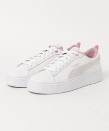 厚底スニーカー PUMA スマッシュ プラットフォームソール 366487