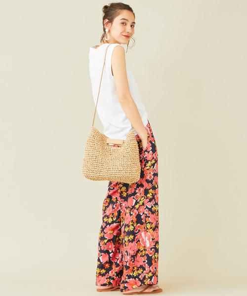 BEAUTY&YOUTH UNITED ARROWS（ビューティーアンドユースユナイテッドアローズ）の「BY∴ ペーパースクエアショルダーバッグ -2WAY-（ショルダーバッグ・レディース・グレー/ナチュラル・FREE）」の5枚目の写真