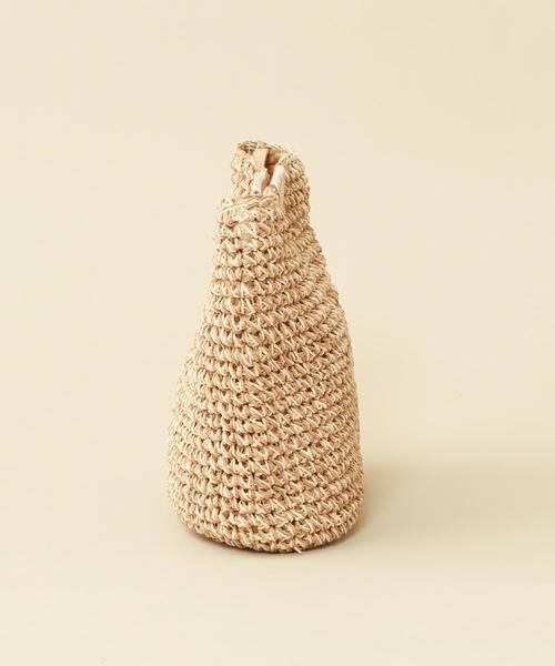 BEAUTY&YOUTH UNITED ARROWS（ビューティーアンドユースユナイテッドアローズ）の「BY∴ ペーパースクエアショルダーバッグ -2WAY-（ショルダーバッグ・レディース・グレー/ナチュラル・FREE）」の17枚目の写真