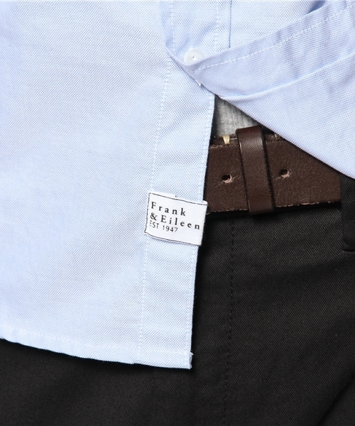 The SAZABY LEAGUE SELECT（ザサザビーリーグセレクト）の「Frank&Eileen LUKE/OXFORD HERS（シャツ/ブラウス・メンズ・サックスブルー・SMALL/X-SMALL）」の6枚目の写真