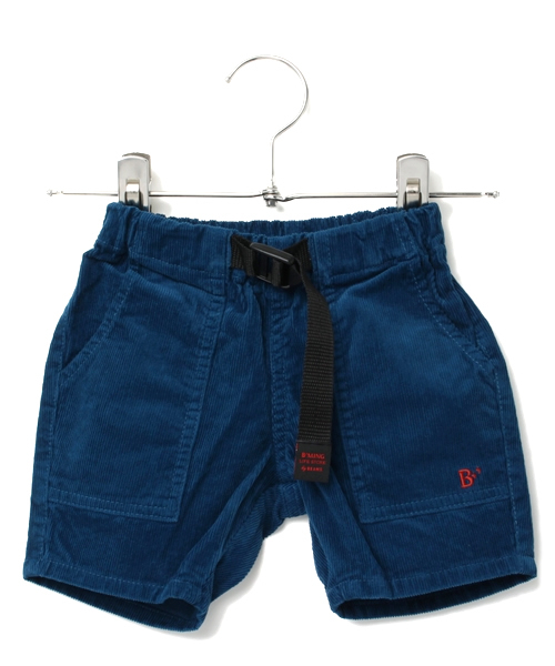 B:MING by BEAMS（ビーミングバイビームス）の「○ビーミング by ビームス / コーデュロイショーツ（その他パンツ・キッズ・ピンク/ネイビー/サックスブルー/イエロー・100/110/140/130/120/150/90/80）」の2枚目の写真