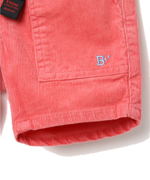 B:MING by BEAMS（ビーミングバイビームス）の「○ビーミング by ビームス / コーデュロイショーツ（その他パンツ・キッズ・ピンク/ネイビー/サックスブルー/イエロー・100/110/140/130/120/150/90/80）」の6枚目の写真