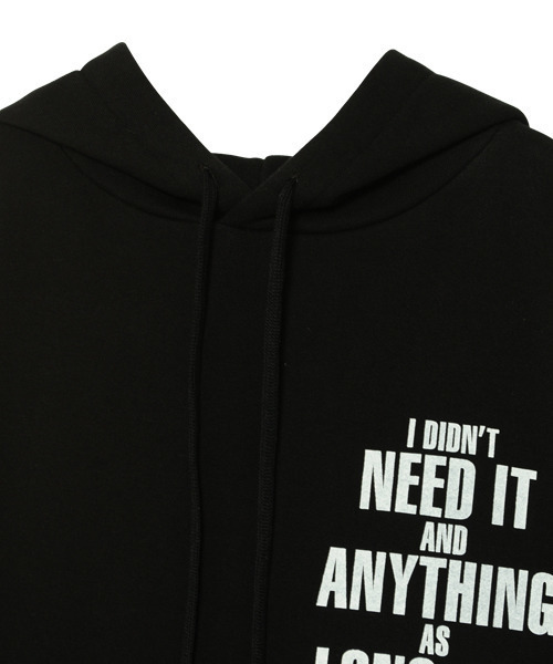 Candy Stripper(キャンディストリッパー)の「DISAGREE HOODIE(パーカー・レディース・ブラック/パープル/カーキ・2)」の11枚目の写真