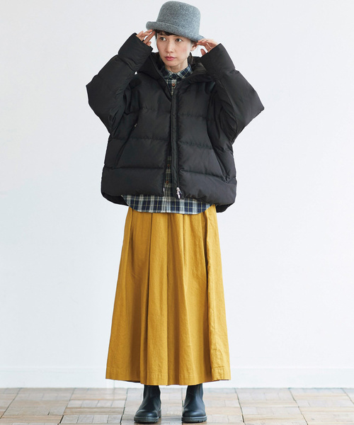 Sunny clouds(サニークラウズ)の「SUNNY CLOUDS ドロップショルダーダウンジャケット〈レディース〉(ダウンジャケット/コート・レディース・ブラック・NM/MEDIUM/LARGE/X-LARGE/XX-LARGE)」の7枚目の写真