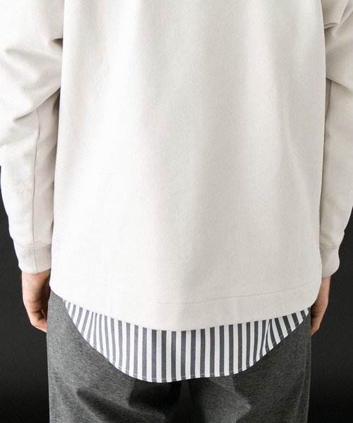 UNITED TOKYO（ユナイテッドトウキョウ）の「【OnE】スウェットプルパーカー（パーカー・メンズ・ブラック/グリーン/グレイッシュベージュ/オレンジ/ベージュ・1/2/3）」の13枚目の写真