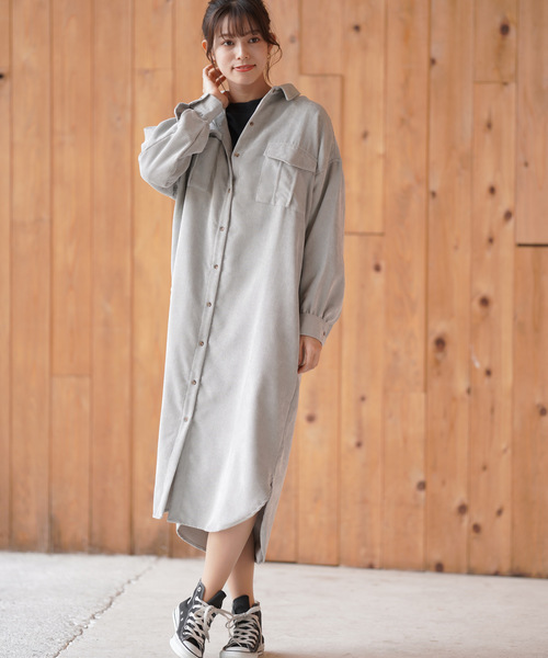 rps（アールピーエス）の「ダブルポケットコーデュロイシャツ