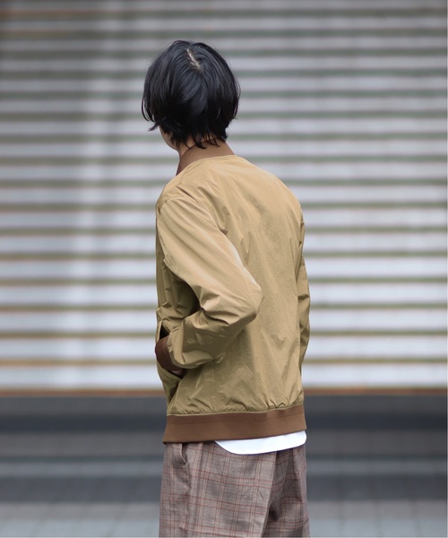 EDIFICE（エディフィス）の「フライトブルゾン（ブルゾン・メンズ・ブラック/ベージュ系その他・SMALL/MEDIUM/LARGE/X-LARGE）」の22枚目の写真