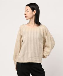 flower | フリーニットトップ(Tシャツ/カットソー)