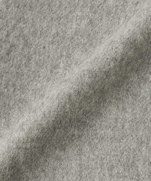 THE INOUE BROTHERS（ザイノウエブラザーズ）の「THE INOUE BROTHERS / "BRUSHED SCARF" ベビーアルパカプレーンマフラー（マフラー・メンズ・ライトグレー/キャメル/オレンジ/ネイビー/ブラック/オリーブ/ブルー/ホワイト/ボルドー・FREE）」の10枚目の写真