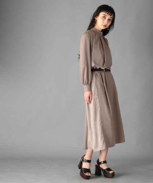 ワンピース ワンピースキリカエマキシワンピース Hare ワンピース Hare ハレ のファッション