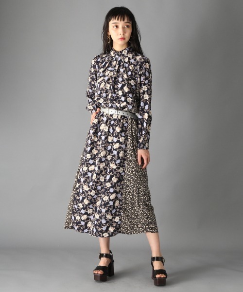 ワンピース ワンピースキリカエマキシワンピース Hare ワンピース Hare ハレ のファッション