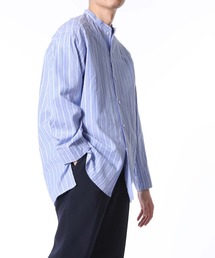 ADAM ET ROPE' | 柄アソート バンドカラー ビッグシャツ(シャツ/ブラウス)