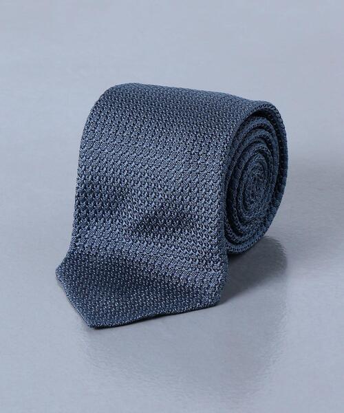 UNITED ARROWS（ユナイテッドアローズ）の「＜UNITED ARROWS＞ ３フォールド ソリッド タイ（ネクタイ・メンズ・ネイビー/ブラック/ダークブラウン/ターコイズブルー・FREE）」の4枚目の写真