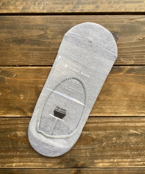 GLOBAL WORK（グローバルワーク）の「クリーンメッシュシューズイン【抗菌防臭】/862269（ソックス/靴下・メンズ・ライトブルー/ブラック/その他/グレー系その他/グリーン系その他/ブルー系その他/ゴールド系その他/コーラル/ライトイエロー/サックスブルー/グレー系その他3/ライトグレー/ブルー系その他4/ブルー・FREE）」の4枚目の写真