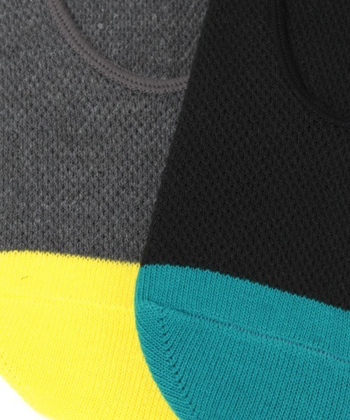 GLOBAL WORK（グローバルワーク）の「クリーンメッシュシューズイン【抗菌防臭】/862269（ソックス/靴下・メンズ・ライトブルー/ブラック/その他/グレー系その他/グリーン系その他/ブルー系その他/ゴールド系その他/コーラル/ライトイエロー/サックスブルー/グレー系その他3/ライトグレー/ブルー系その他4/ブルー・FREE）」の18枚目の写真