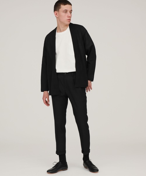 markaware（マーカウェア）の「【MARKAWARE】ジャパニーズカーディガン / A20A-14CS01C（カーディガン/ボレロ・メンズ・ブラック/ダークグリーン・1/2）」の17枚目の写真