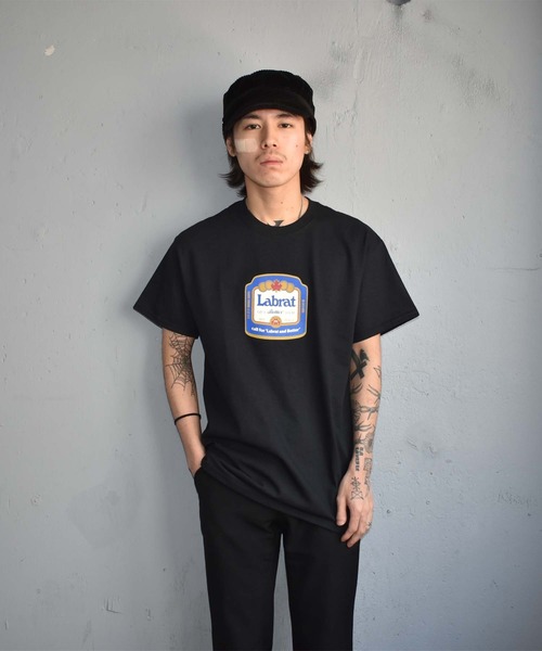 LABRAT（ラブラット）の「LABRAT×Better gift shop beer tee（Tシャツ/カットソー・メンズ・ホワイト/ブラック/ブラウン・MEDIUM/LARGE/X-LARGE）」の7枚目の写真