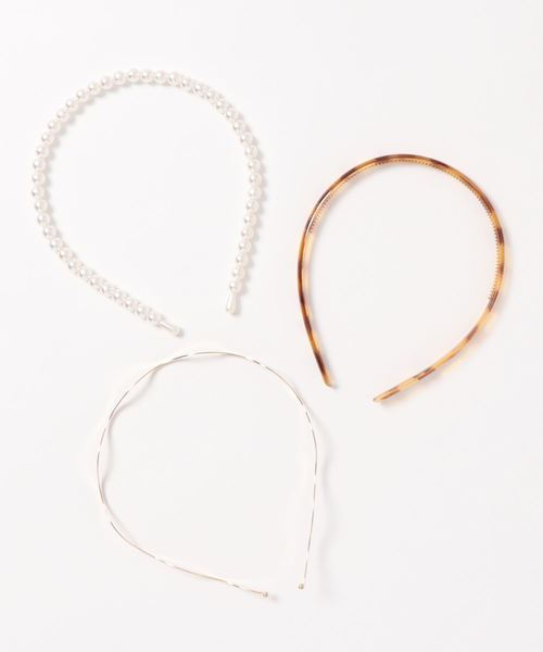 Fun & Daily（ファンアンドデイリー）の「F&D : 3セットミックスカチューシャ（カチューシャ・レディース・その他1/その他2/その他3・FREE）」の2枚目の写真