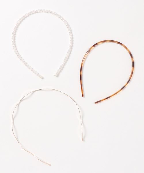 Fun & Daily（ファンアンドデイリー）の「F&D : 3セットミックスカチューシャ（カチューシャ・レディース・その他1/その他2/その他3・FREE）」の8枚目の写真