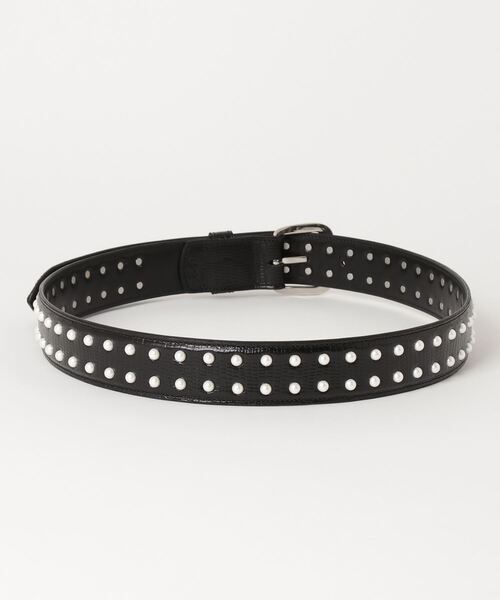 DOUBLE BUCKLE LEATHER BELT