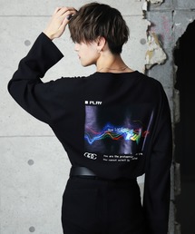 G.O.C | USAコットン ビッグシルエット グラフィックプリントロンT(Tシャツ/カットソー)