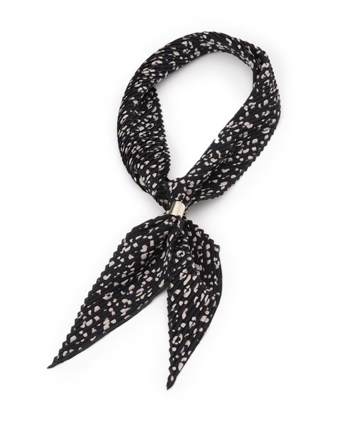 セール アニマル柄プリーツスカーフ バンダナ スカーフ Pink Adobe ピンクアドベ のファッション通販 Zozotown