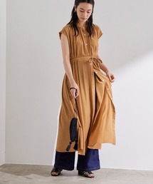 ADAM ET ROPE' | ギャザーフレアワンピース(ワンピース)