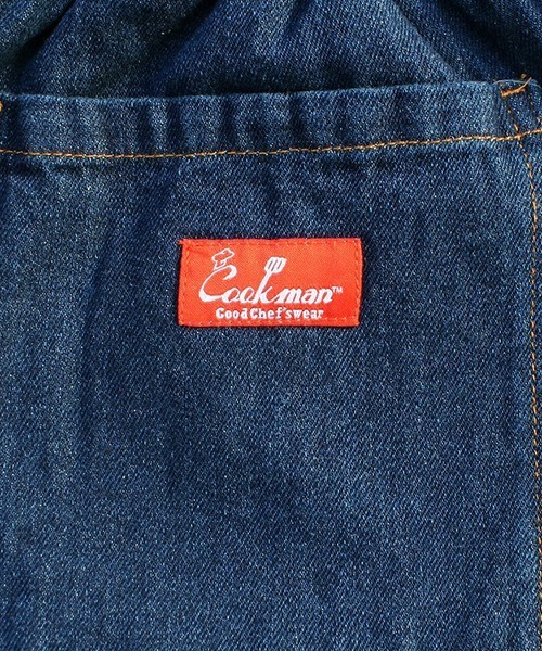 COOKMAN（クックマン）の「Cookman クックマン シェフパンツ イージーパンツ ワイドパンツ デニム（デニムパンツ・メンズ・ネイビー・MEDIUM/SMALL/LARGE）」の7枚目の写真