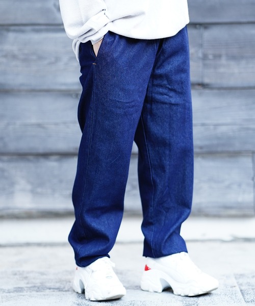 Cookman クックマン シェフパンツ イージーパンツ ワイドパンツ デニム