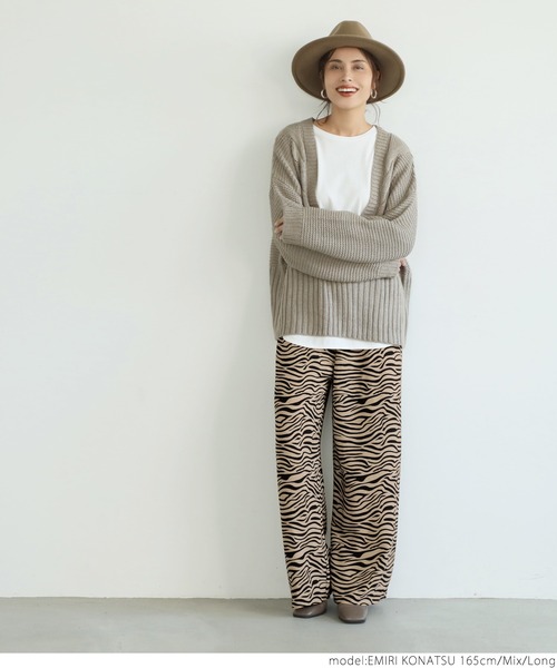 coca（coca）（コカ）の「ゼブラ柄イージーパンツ（その他パンツ