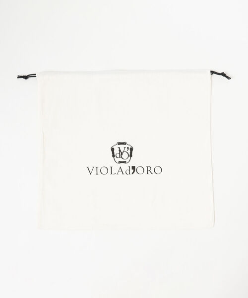 VIOLAd'ORO(ヴィオラドーロ)の「VIOLAd’ORO / レザーラタン バケツバッグ(かごバッグ・レディース・ブラック・ONE SIZE)」の18枚目の写真