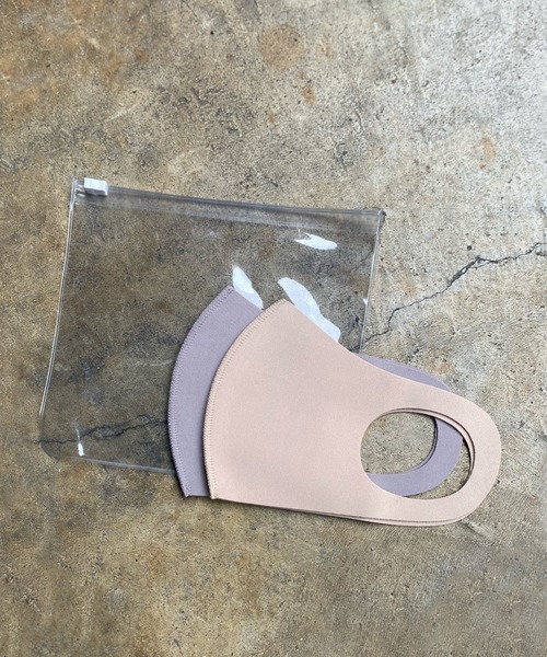 DouDou(ドゥドゥ)の「マスクセット(マスク・レディース・アイボリー/モカ/カーキ/ベージュ/グレー・FREE)」の1枚目の写真