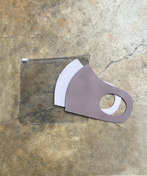 DouDou(ドゥドゥ)の「マスクセット(マスク・レディース・アイボリー/モカ/カーキ/ベージュ/グレー・FREE)」の3枚目の写真