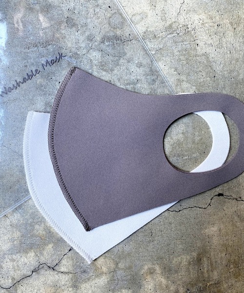 DouDou(ドゥドゥ)の「マスクセット(マスク・レディース・アイボリー/モカ/カーキ/ベージュ/グレー・FREE)」の12枚目の写真
