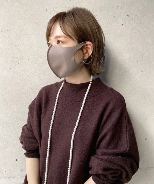 DouDou(ドゥドゥ)の「マスクセット(マスク・レディース・アイボリー/モカ/カーキ/ベージュ/グレー・FREE)」の19枚目の写真