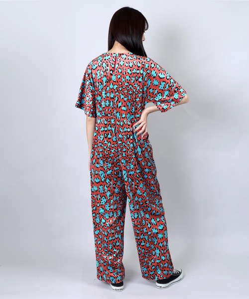 USG レオパード柄オーバーオール USG】レオパード柄オーバーオール 🖤 海外ガール好きには