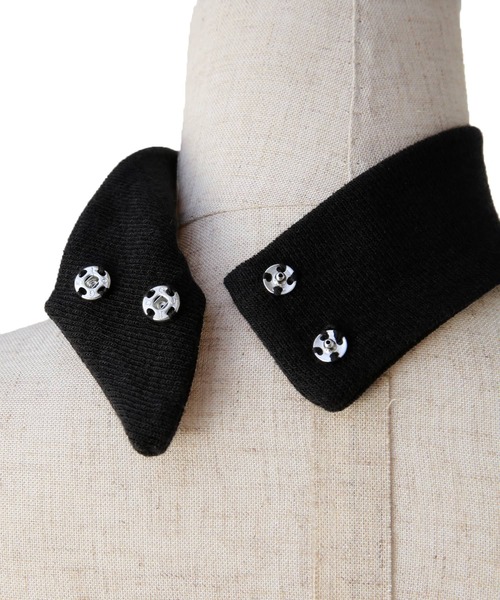 MIELI INVARIANT（ミエリインヴァリアント）の「チョーカー付きラウンドネックトップス（Tシャツ/カットソー・レディース・ブラック/グレー/ベージュ・FREE）」の20枚目の写真