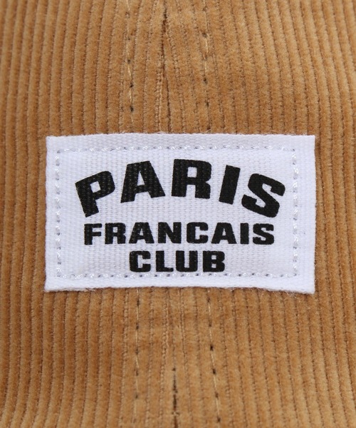 14+（イチヨンプラス）の「PARISタグコーデュロイキャップ（キャップ・レディース・ブラック/オレンジ/モカ/アイボリー/ベージュ/グリーン・FREE）」の16枚目の写真