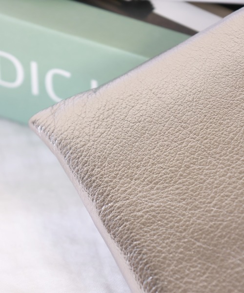 emesuelee(エメスーリー)の「本革 L字ファスナー コンパクト ウォレット(財布・レディース・ブラック/ベージュ/シルバー/オレンジ/ブルー/イエロー/グリーン/ライトブルー/ゴールド/パープル/ミント/オレンジ系/ピンク・フリー)」の19枚目の写真