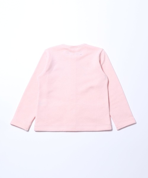 KP（ケーピー）の「裏毛ジップカーディガン(100-130cm)（カーディガン/ボレロ・キッズ・ピンク/ミント/杢グレー・110cm/100cm/120cm/130cm）」の7枚目の写真