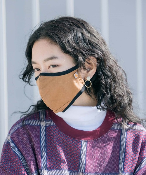 Carhartt（カーハート）の「carhartt/カーハート Face mask　マスク 洗えるマスク フェイスカバー（マスク・メンズ・ブラック/ブラウン/グレー・FREE）」の21枚目の写真