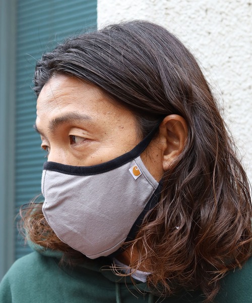 Carhartt（カーハート）の「carhartt/カーハート Face mask　マスク 洗えるマスク フェイスカバー（マスク・メンズ・ブラック/ブラウン/グレー・FREE）」の20枚目の写真