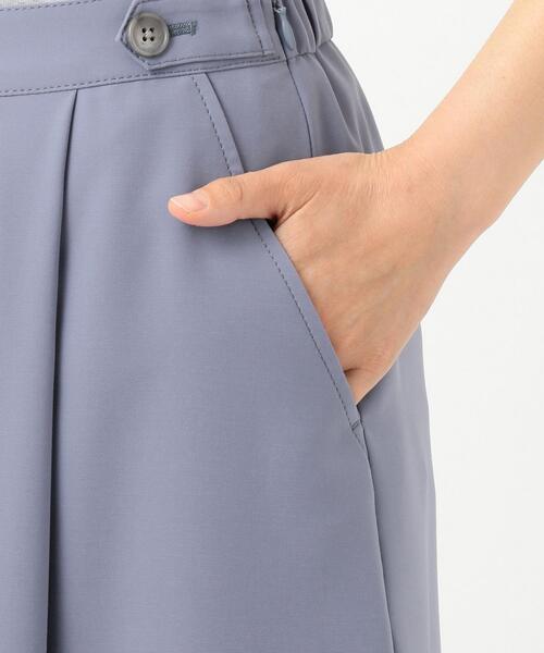 J.PRESS Ladies(J.プレス レディス)の「【洗える】リラクシオンツイル キュロットパンツ(その他パンツ・レディース・ネイビー系/黄土色系/サックスブルー系・S/XS/XXS)」の7枚目の写真